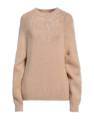 BARENA Jumper Beige 100% Merino Wool