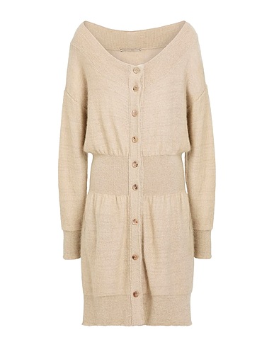 ERMANNO SCERVINO Strickjacke Sand 50% Mohairwolle, 30% Polyamid, 20% Wolle