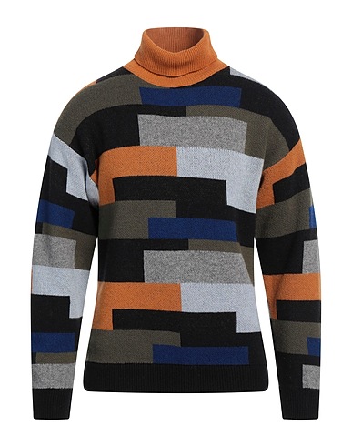 SUN HOUSE Polo neck Marigold 90% Wool, 10% Polyamide