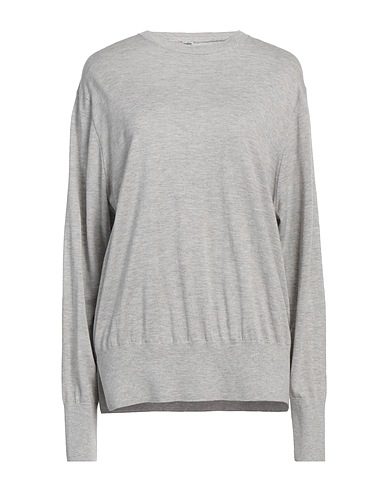 TOTEME Jumper Light grey 80% Silk, 15% Cashmere, 5% Polyamide