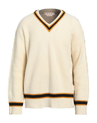 MARNI Jumper Ivory 55% Alpaca wool, 25% Virgin Wool, 20% Polyamide