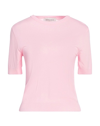 ERMANNO FIRENZE Sweater Pink 65% Viscose, 35% Polyamide