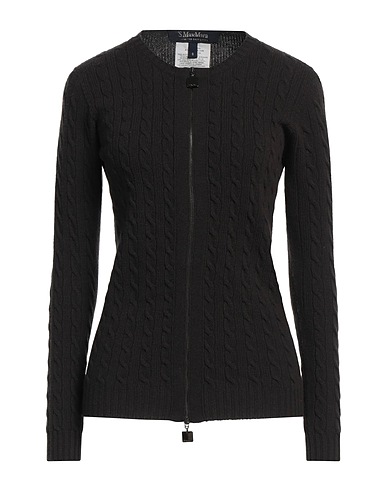 'S MAX MARA Cardigan Charcoal 90% Virgin Wool, 10% Cashmere