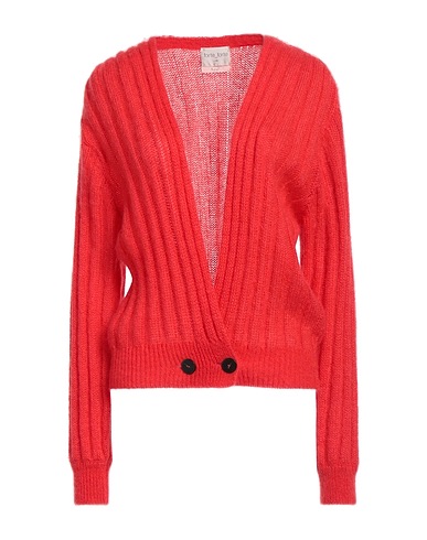 FORTE_FORTE Cardigan Rosso 50% Lana mohair, 30% Poliammide, 20% Lana