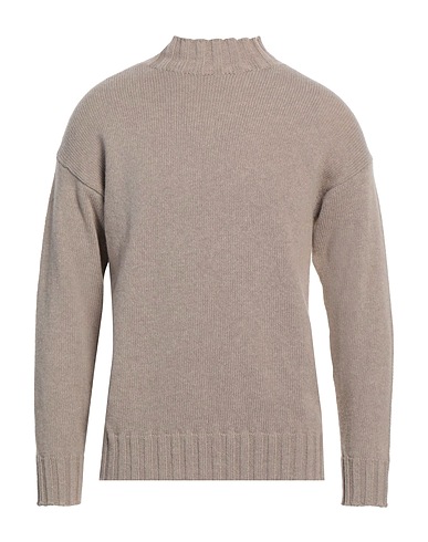 TAGLIATORE Rollkragenpullover Maulwurfsgrau 100% Wolle