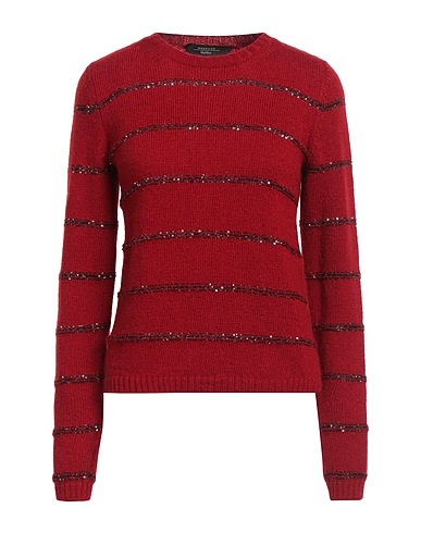 WEEKEND MAX MARA Jumper Burgundy 48% Mohair wool, 36% Acrylic, 9% Polyamide, 7% Polyester