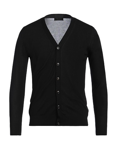 OUT/FIT Cardigan Black 70% Tencel™, 15% Silk, 15% Cotton