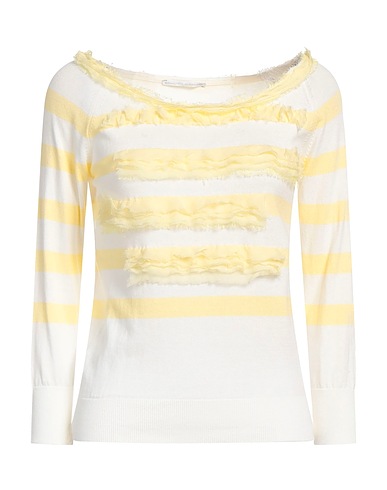 ERMANNO SCERVINO Jumper Yellow 100% Cotton