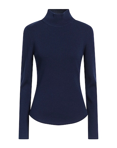 NOTSHY Polo neck Blue 100% Wool
