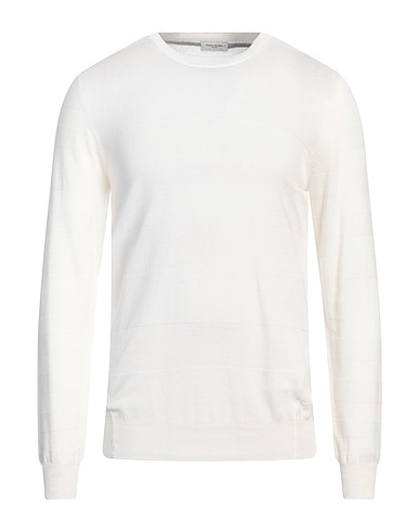 PAOLO PECORA Jumper White 100% Cotton