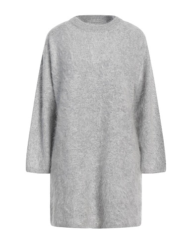 NOTSHY Vestito corto Grigio chiaro 100% Cachemire