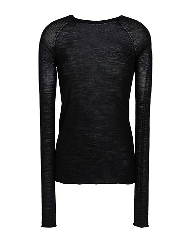 ROBERTO COLLINA Jumper Black 100% Merino Wool