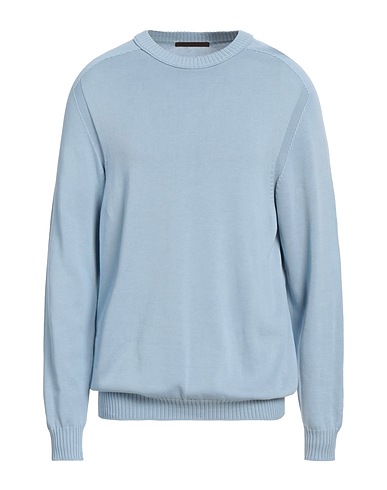 VIADESTE Jumper Light blue 100% Cotton