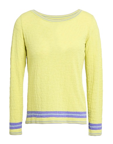 ERMANNO SCERVINO Pullover Verde lime 82% Viscosa, 18% Poliestere