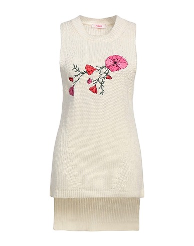 BLUGIRL Jumper Cream 76% Acrylic, 16% Polyamide, 8% Wool