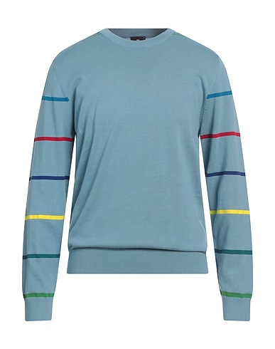PS PAUL SMITH Pullover Bleu pétrole 94% Coton, 6% Nylon