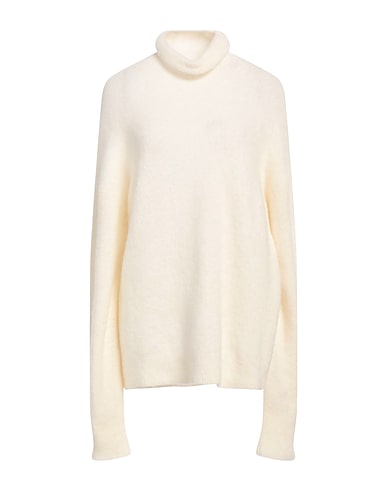 ATOMOFACTORY Polo neck Ivory 50% Alpaca wool, 26% Wool, 21% Polyamide, 3% Elastane