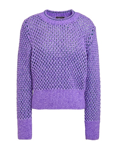 NENETTE Jumper Purple 33% Polyester, 29% Acrylic, 28% Cotton, 7% Wool, 3% Alpaca wool