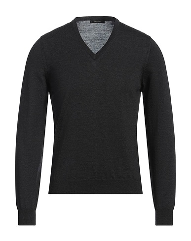 FALCONE Pullover Antracite 100% Lana Merino