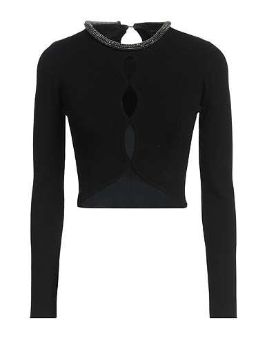 NENETTE Jumper Black 72% Viscose, 28% Polyester