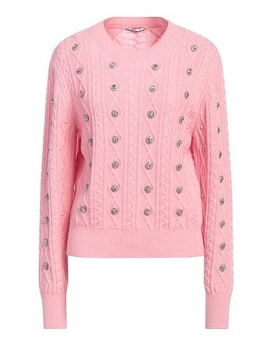 RABANNE Sweater Pink 90% Merino Wool, 10% Cashmere