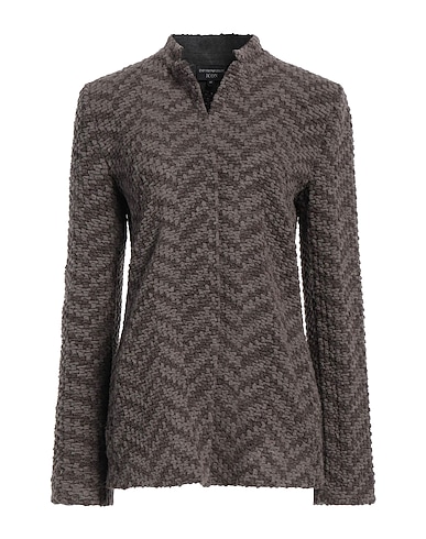 EMPORIO ARMANI Cardigan Grey 54% Acrylic, 21% Wool, 20% Polyamide, 4% Elastane, 1% Viscose