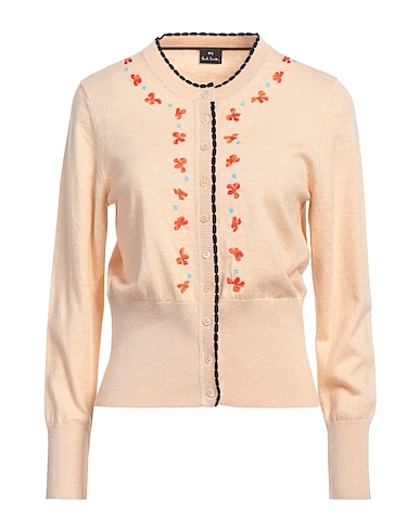 PS PAUL SMITH Cardigan Beige 55% Wool, 45% Cotton