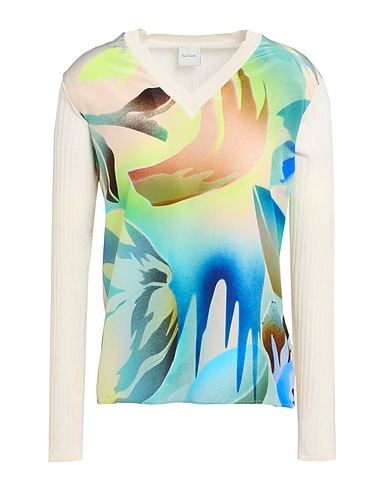 PAUL SMITH Jumper 90% Cotton, 10% Polyester, Silk