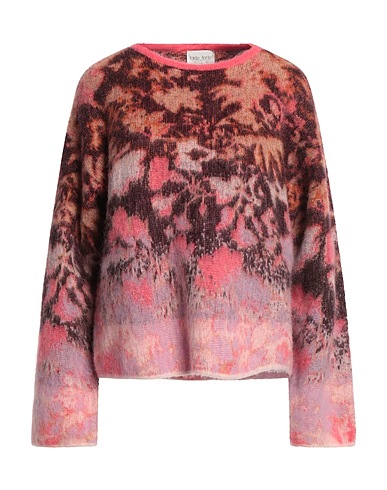 FORTE_FORTE Jumper Pink 40% Alpaca wool, 32% Polyamide, 18% Wool, 10% Mohair wool