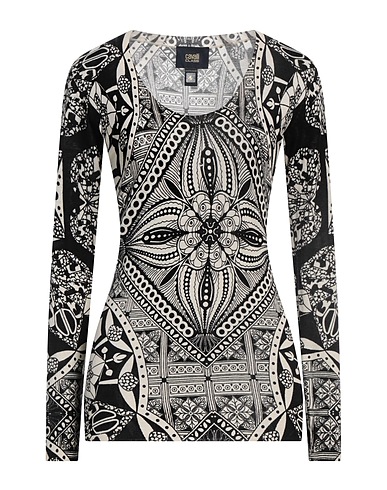 CAVALLI CLASS Jumper Black 100% Wool