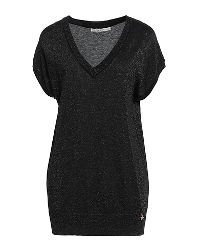OPERÀ Jumper Black 30% Lurex®, 20% Polyester, 20% Polyamide, 20% Acrylic, 10% Wool