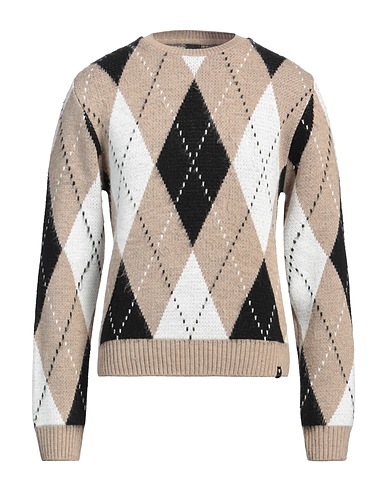 WHY NOT BRAND Jumper Beige 70% Acrylic, 30% Wool
