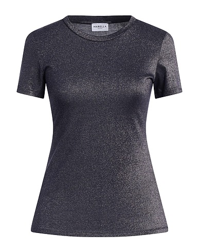 MARELLA SPORT Jumper Dark purple 70% Viscose, 17% Metallic fiber, 13% Polyamide