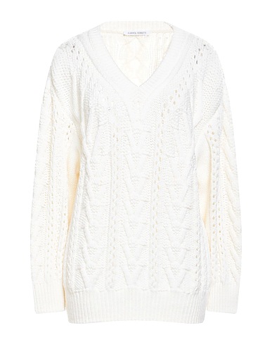 ALBERTA FERRETTI Jumper Ivory 100% Virgin Wool