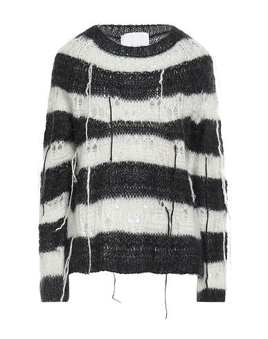 8PM Jumper Black 50% Mohair wool, 32% Polyamide, 18% Merino Wool