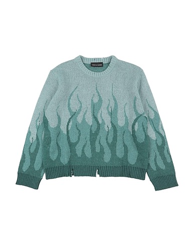 VISION OF SUPER Sweater Turquoise 47% Acrylic, 27% Mohair wool, 26% Polyamide