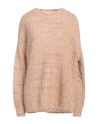 MASSCOB Sweater Sand 70% Mohair wool, 16% Polyamide, 8% Virgin Wool, 6% Cotton