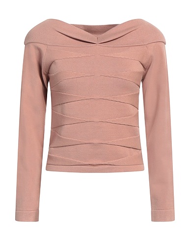 NENETTE Sweater Light brown 72% Viscose, 28% Polyester