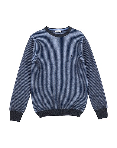 JECKERSON Jumper Blue 80% Wool, 20% Cashmere
