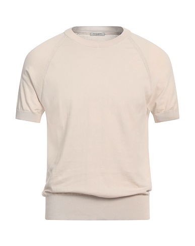 PAOLO PECORA Pullover Beige 100% Cotone