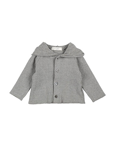 FRUGOO Strickjacke Hellgrau 70% Baumwolle, 20% Acryl, 5% Synthetische Fasern, 3% Viskose, 2% Elastan