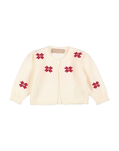 LA STUPENDERIA Cardigan Cream 100% Cashwool