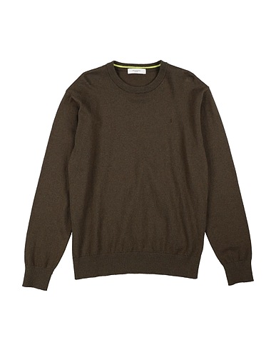 JECKERSON Jumper Military green 49% Wool, 49% Cotton, 2% Nylon