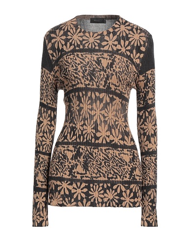CIVIDINI Jumper Camel 100% Wool