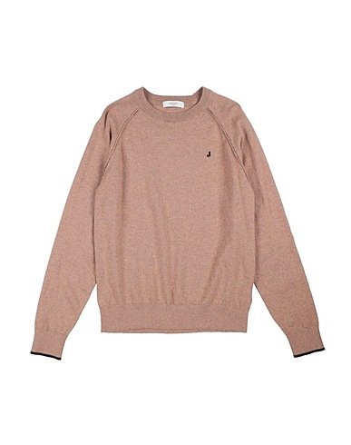 JECKERSON Pullover Cammello 49% Lana, 49% Cotone, 2% Elastan