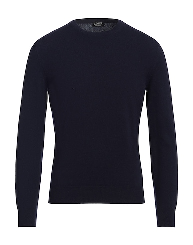 ZEGNA Cashmere jumper Midnight blue 100% Cashmere