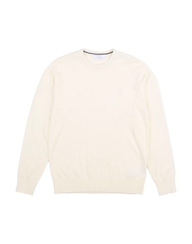 JECKERSON Pullover Avorio 49% Lana, 49% Cotone, 2% Nylon