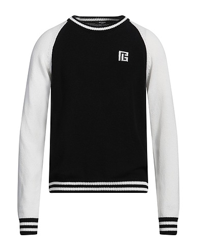 BALMAIN Jumper Black 92% Cotton, 8% Polyamide