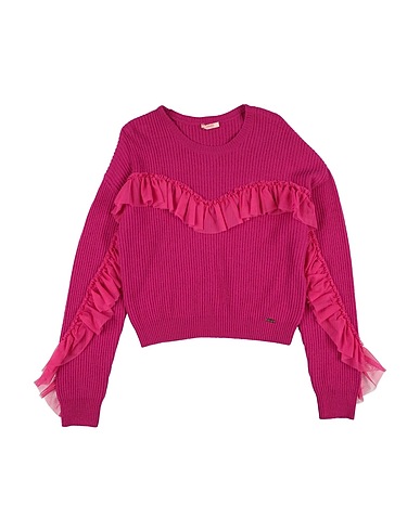LIU •JO Jumper BETTER Mauve 33% Viscose, 23% Polyamide, 20% Cotton, 20% Wool, 4% Cashmere