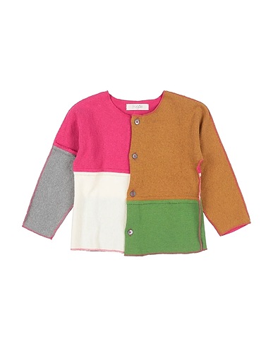 FRUGOO Cardigan Mustard 70% Cotton, 20% Acrylic, 5% Synthetic fibers, 3% Viscose, 2% Elastane